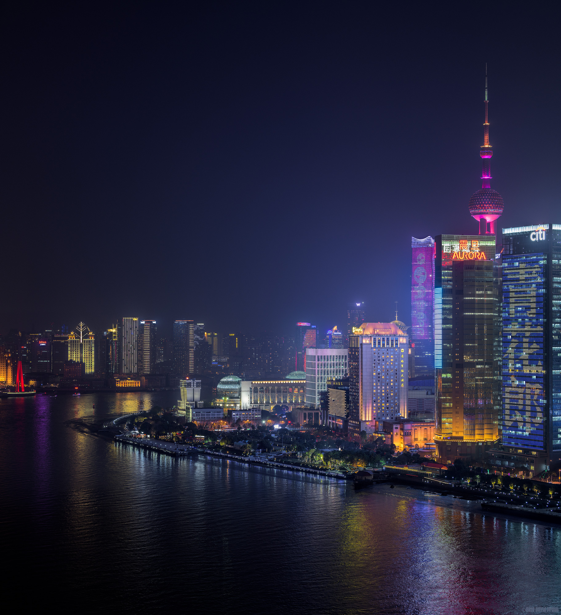 Looking Down Huangpu River