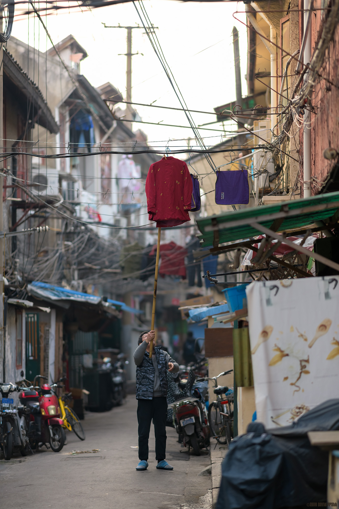 Hanging Up The Washing
