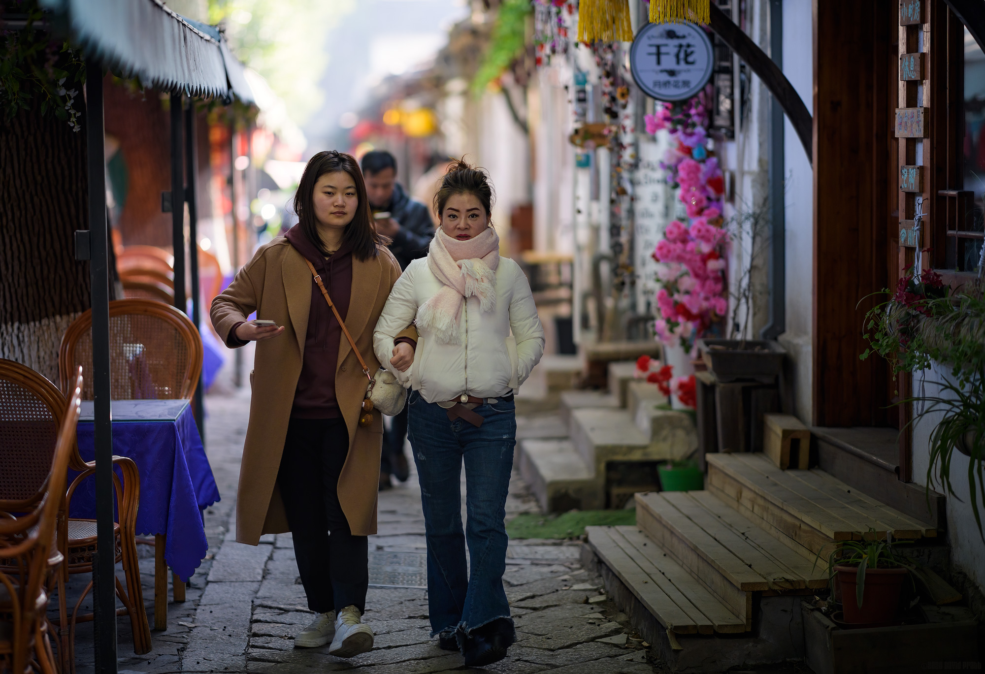 Walking Past The Shops