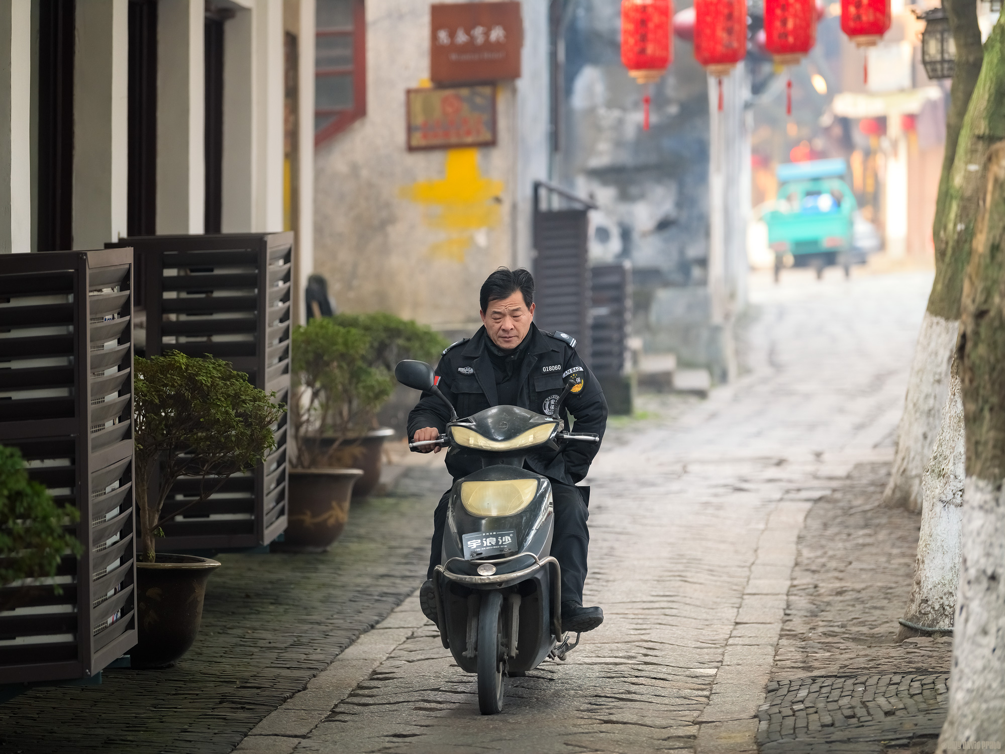 One Handed With His Eyes Shut