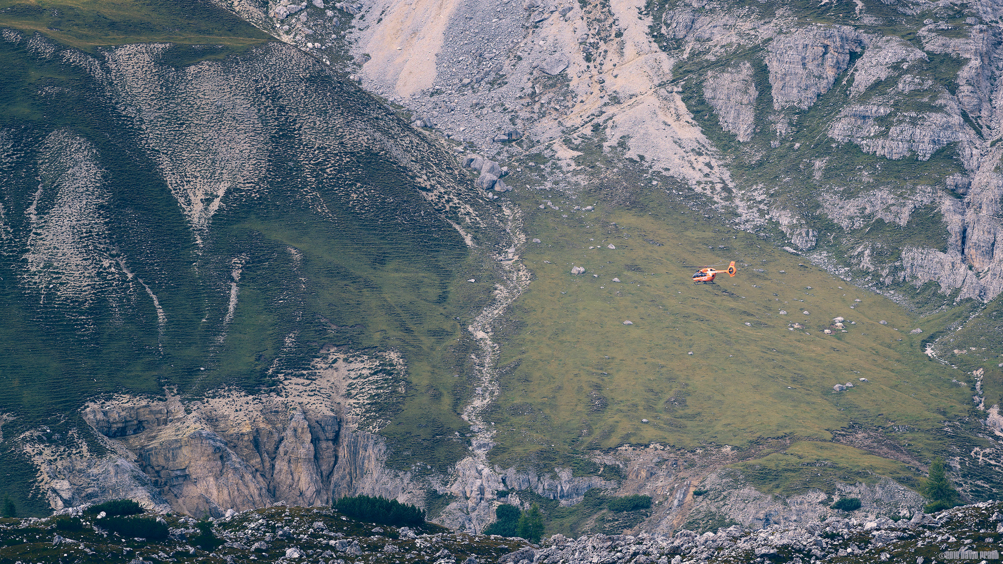 Dolomites By Helicopter