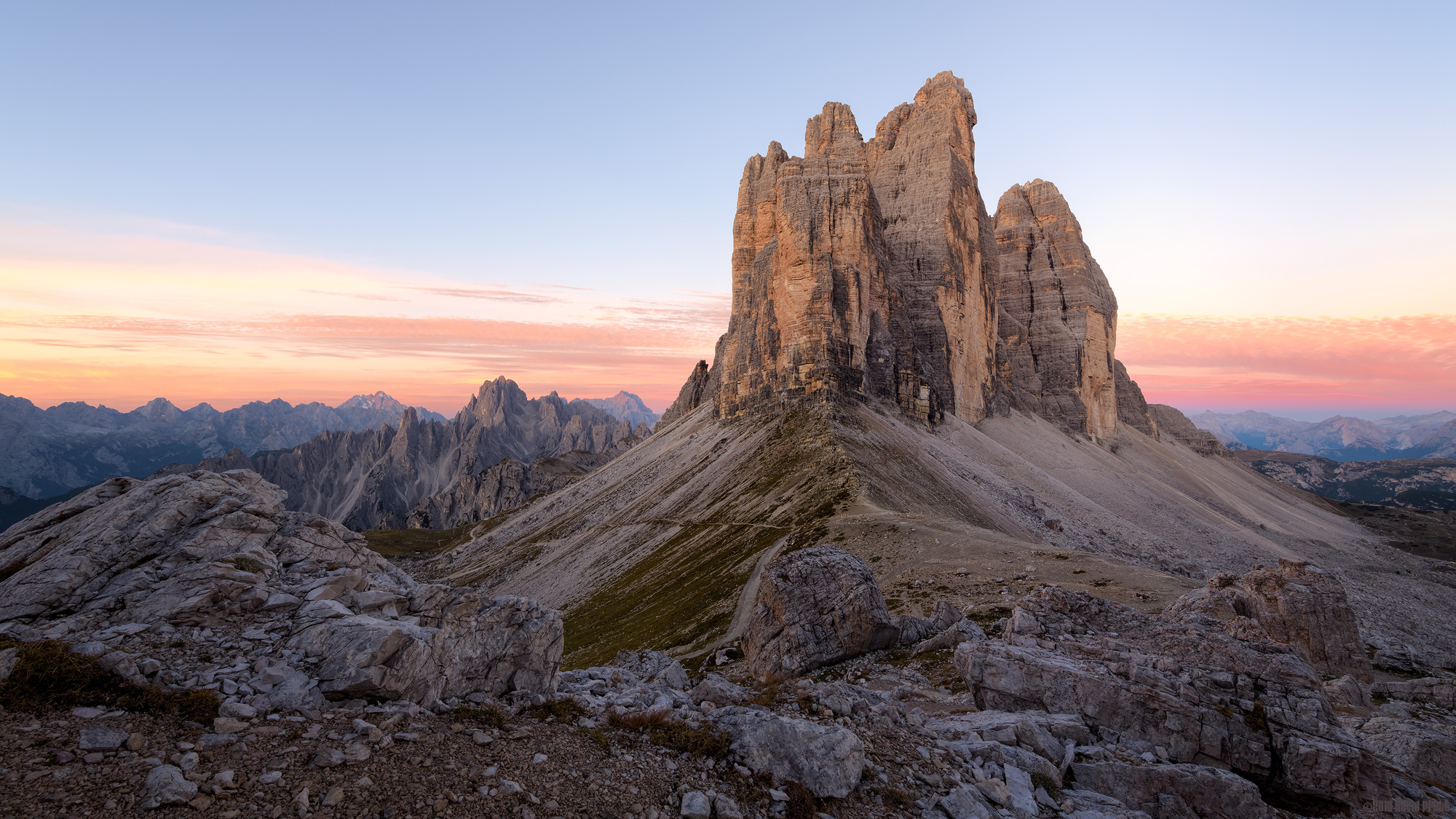Three Peaks Of Lavaredo