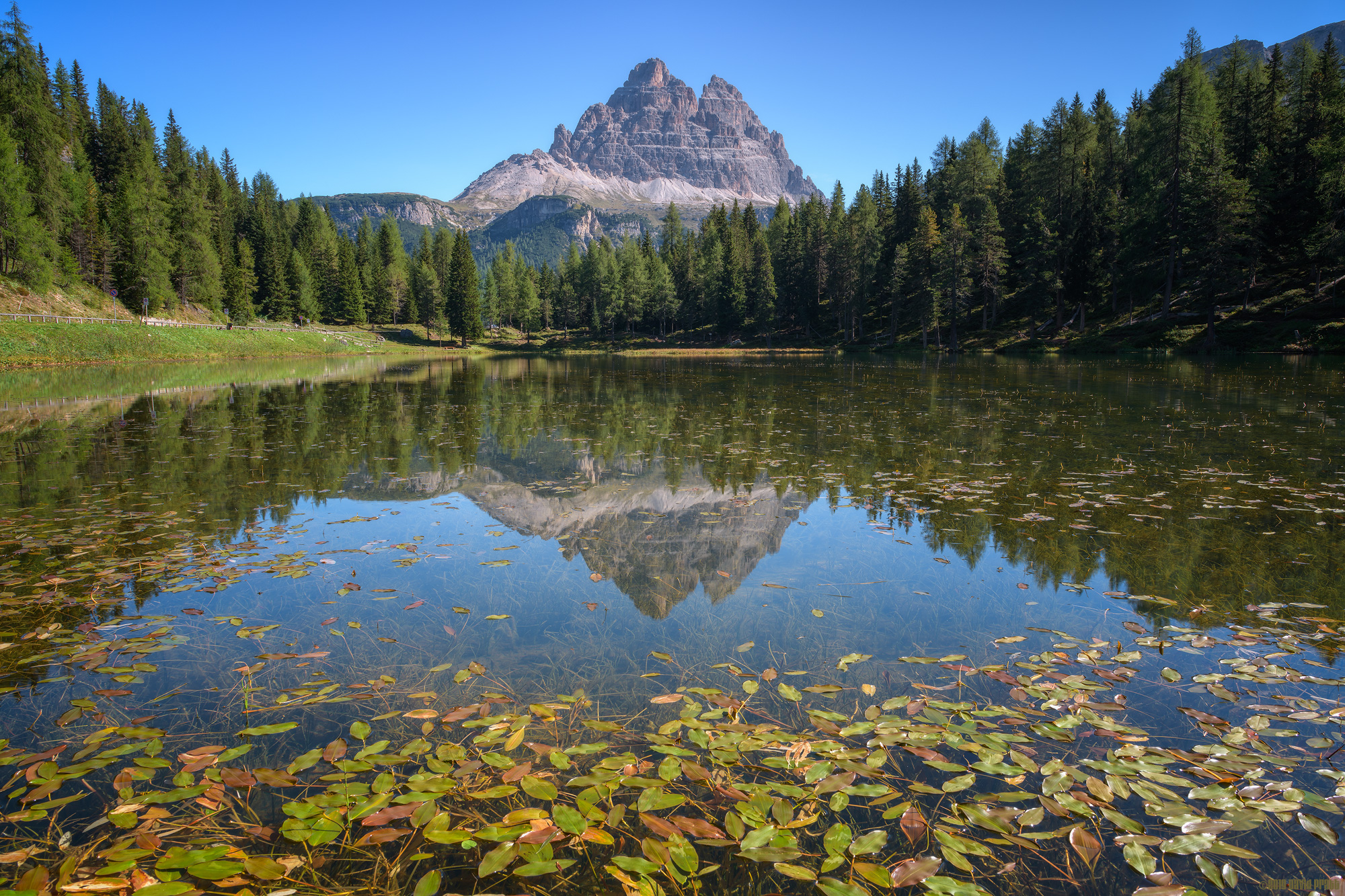 Lago Antorno and Tre Cime di Lavaredo