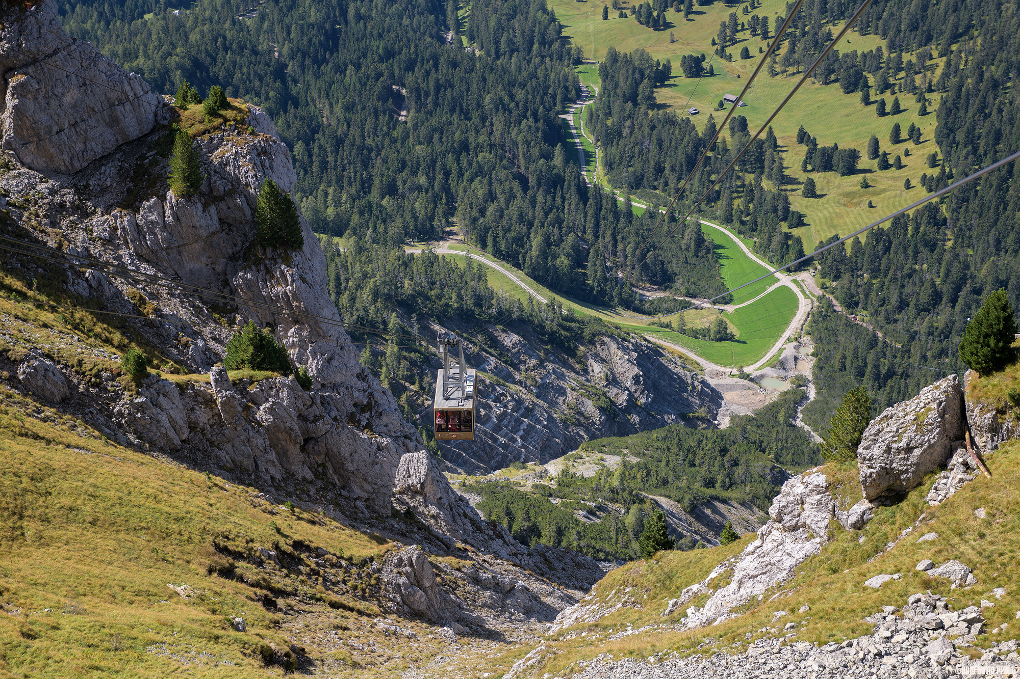 Seceda Cable Car