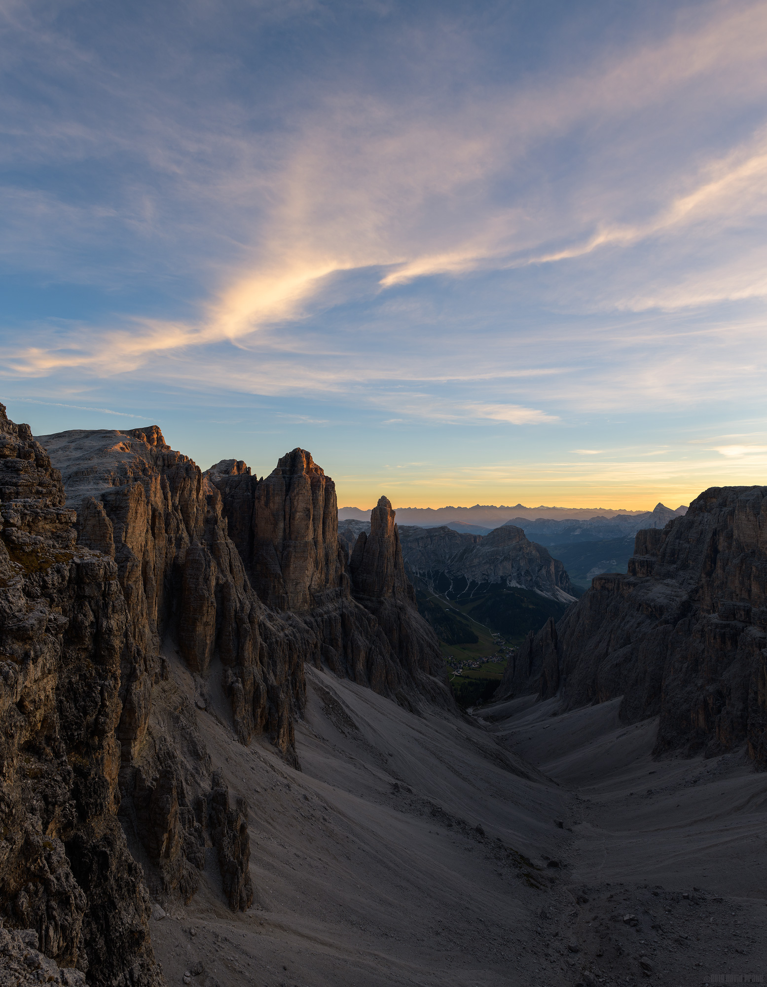 Clouds Over Colfosco