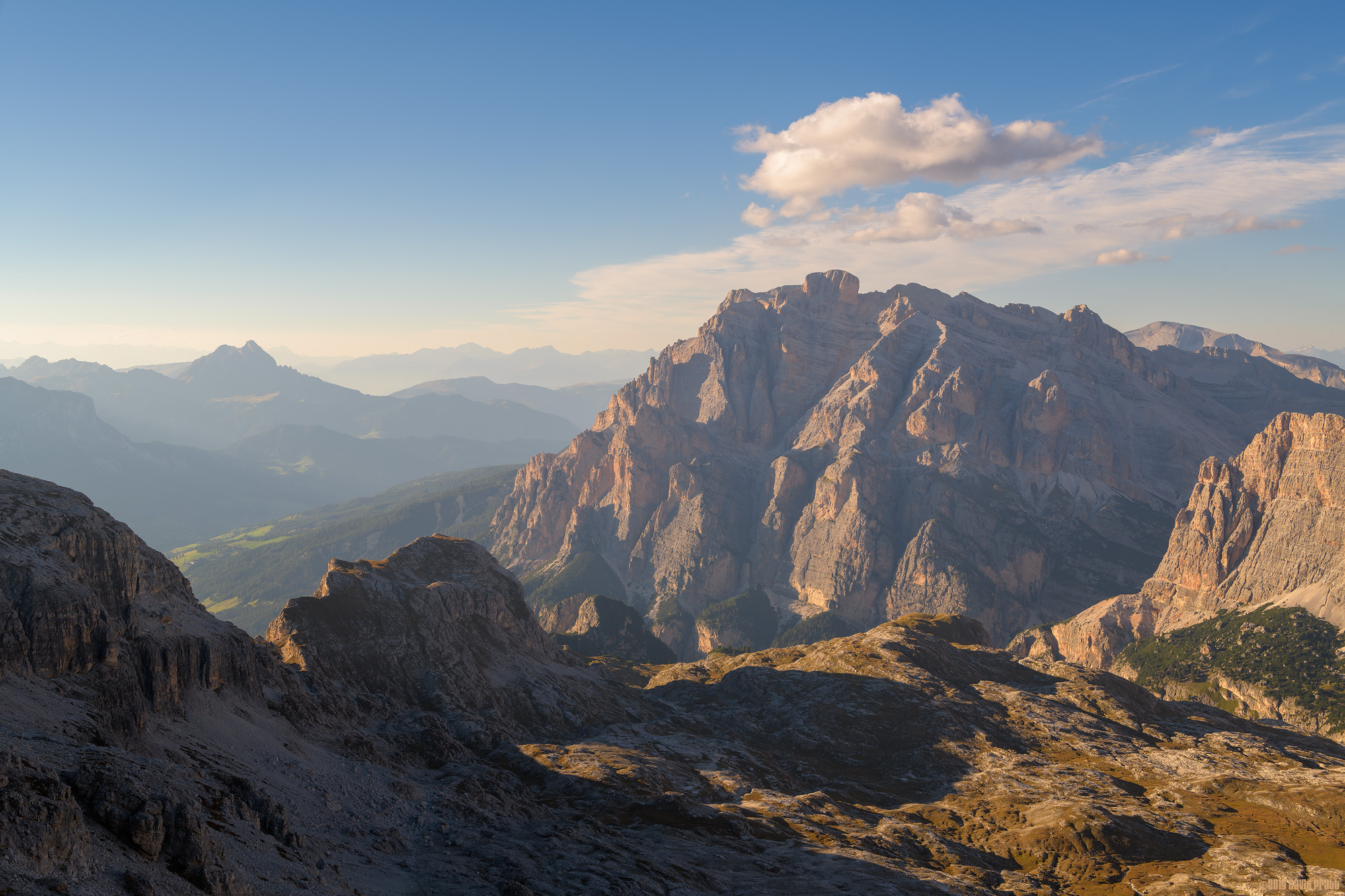 Behind Rifugio Lagazuoi