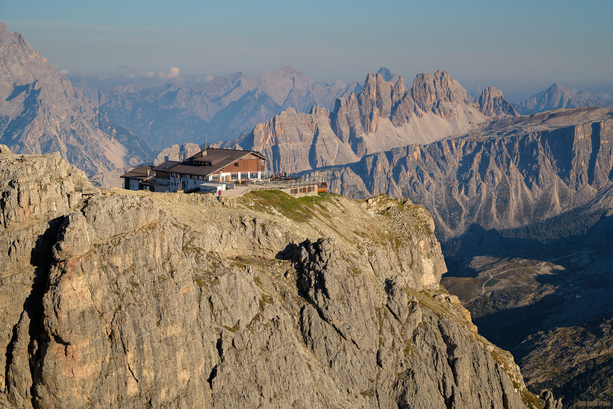 Croda da Lago Behind Rifugio Lagazuoi