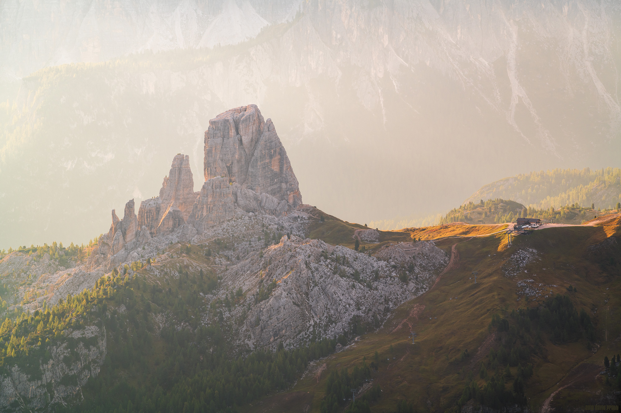 Cinque Torri At Dawn