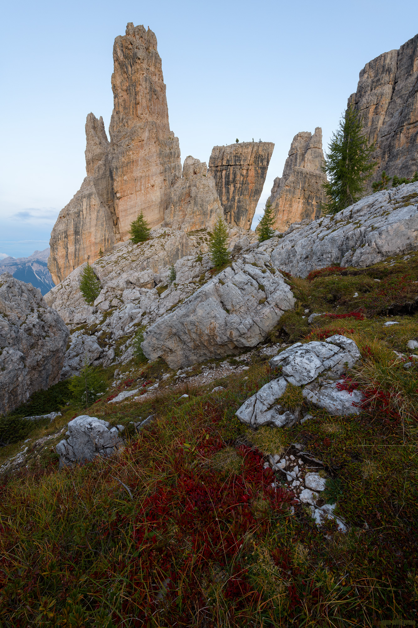 Towering Cinque Torri