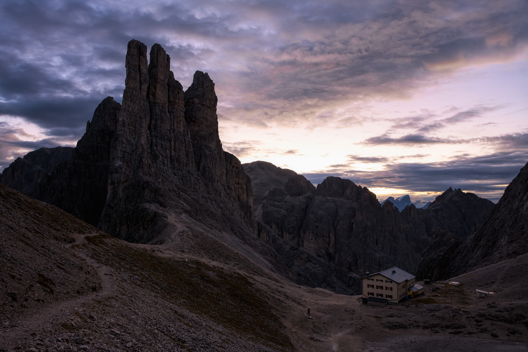 Sunrise Over The Vajolet Towers