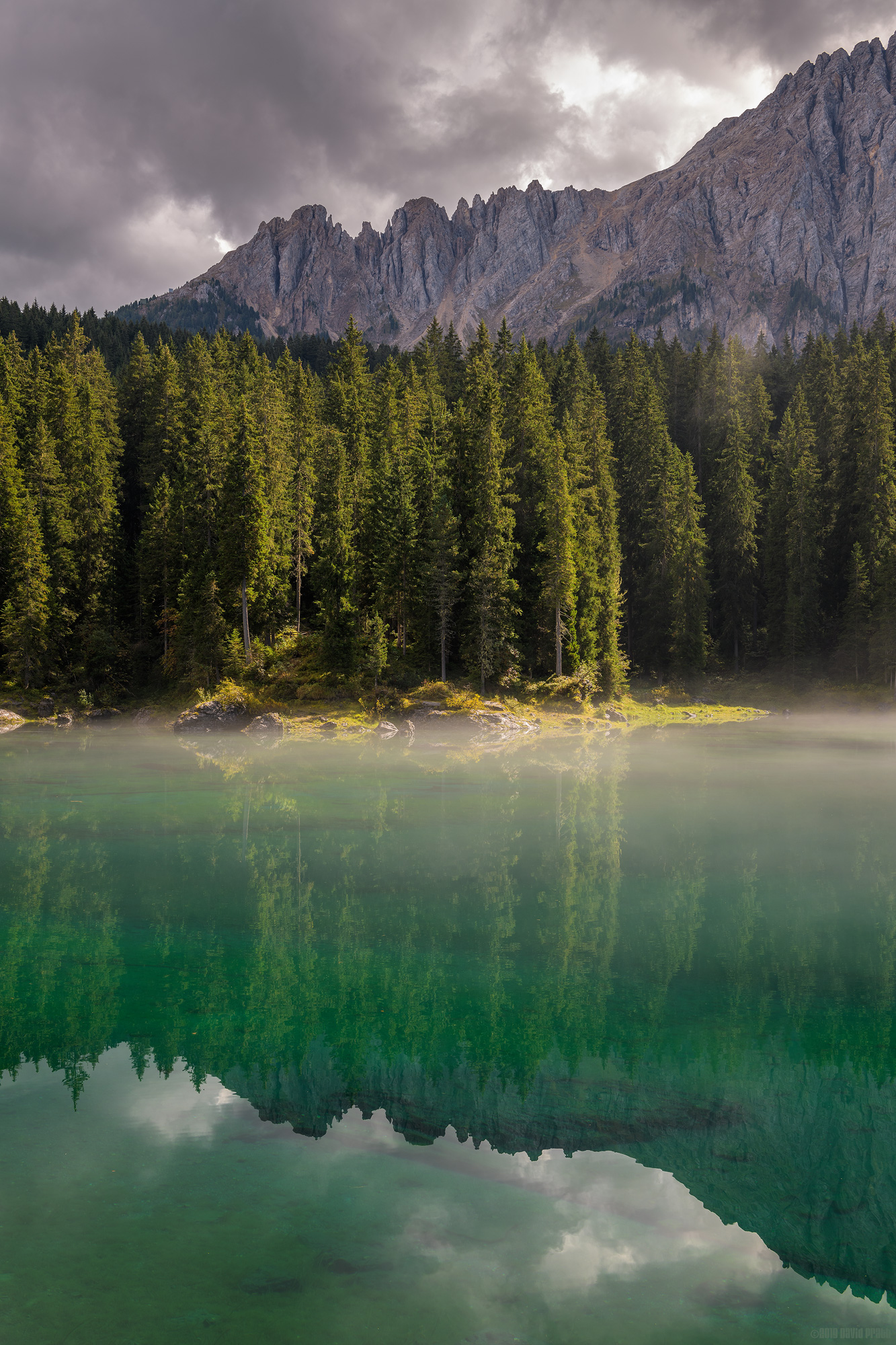Emerald Green Reflections