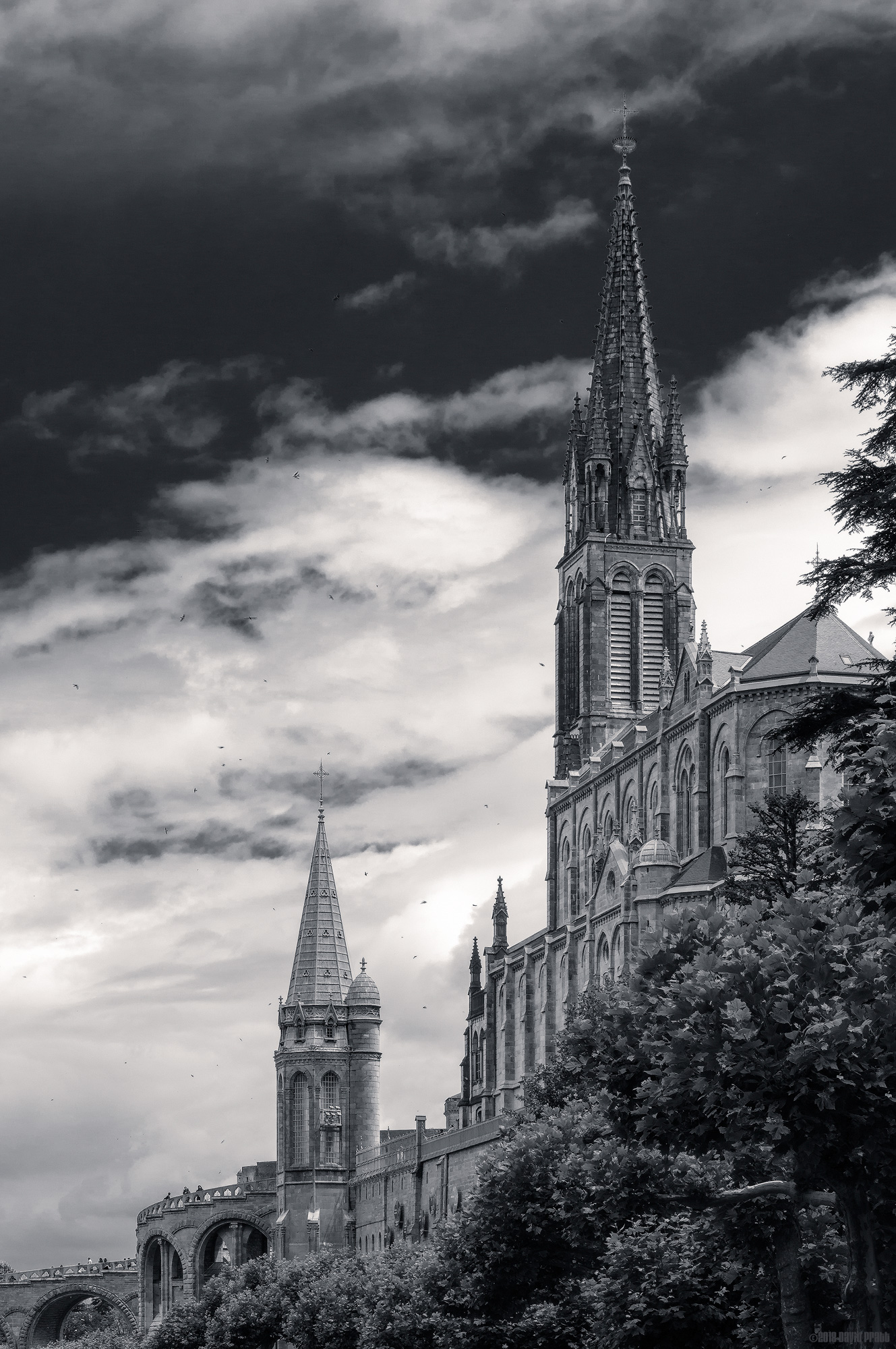 The Sanctuary of Our Lady of Lourdes