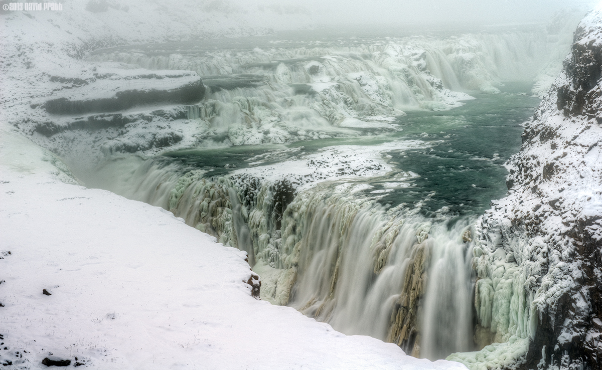 Gullfoss In The Fog