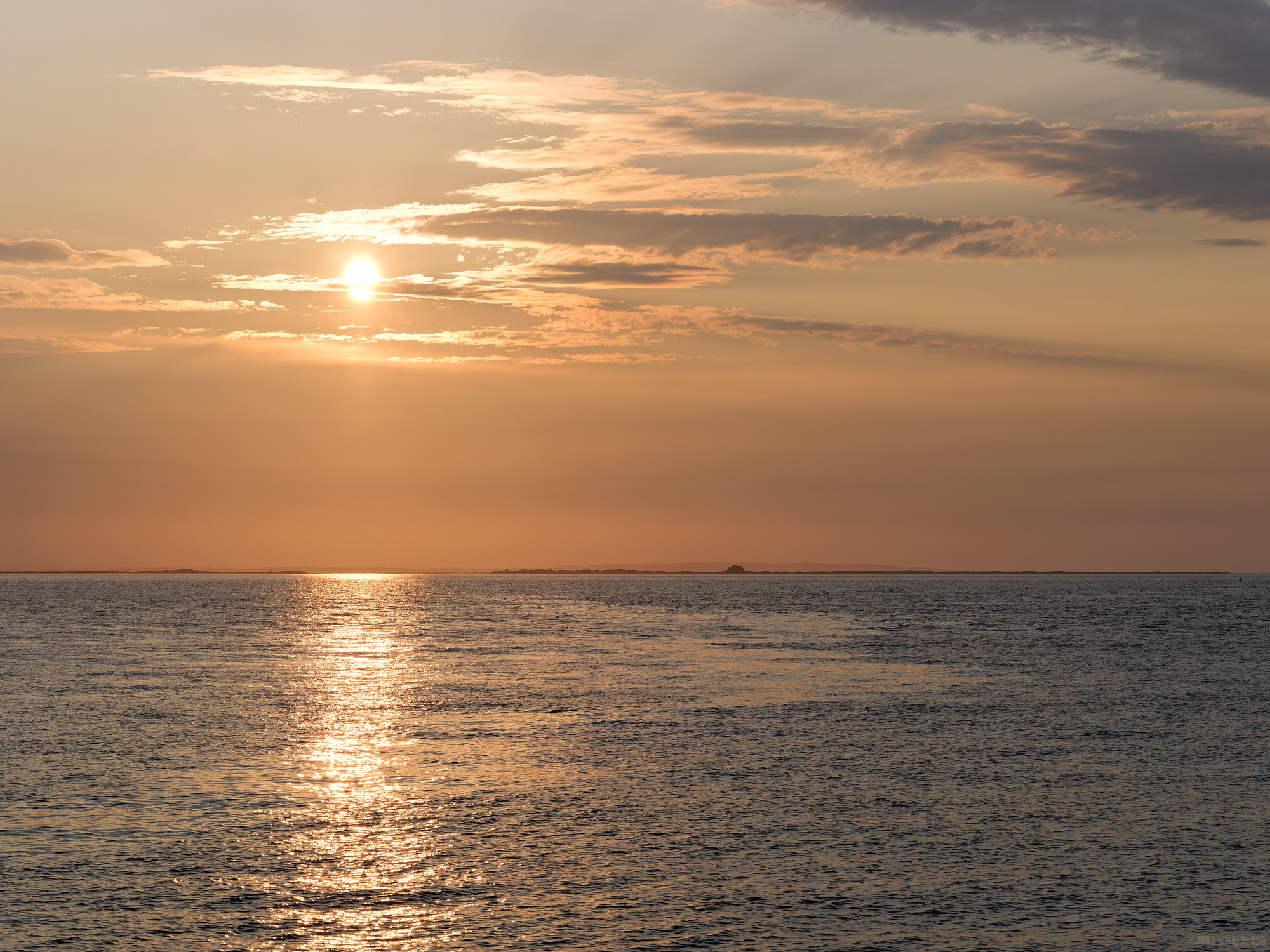 Lindisfarne Sundown
