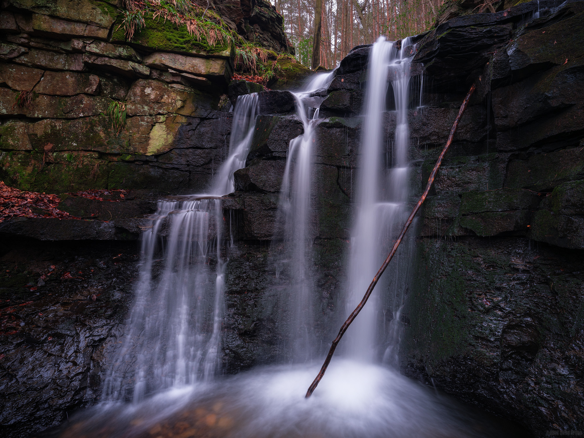 Caught In The Throat Of The Falls