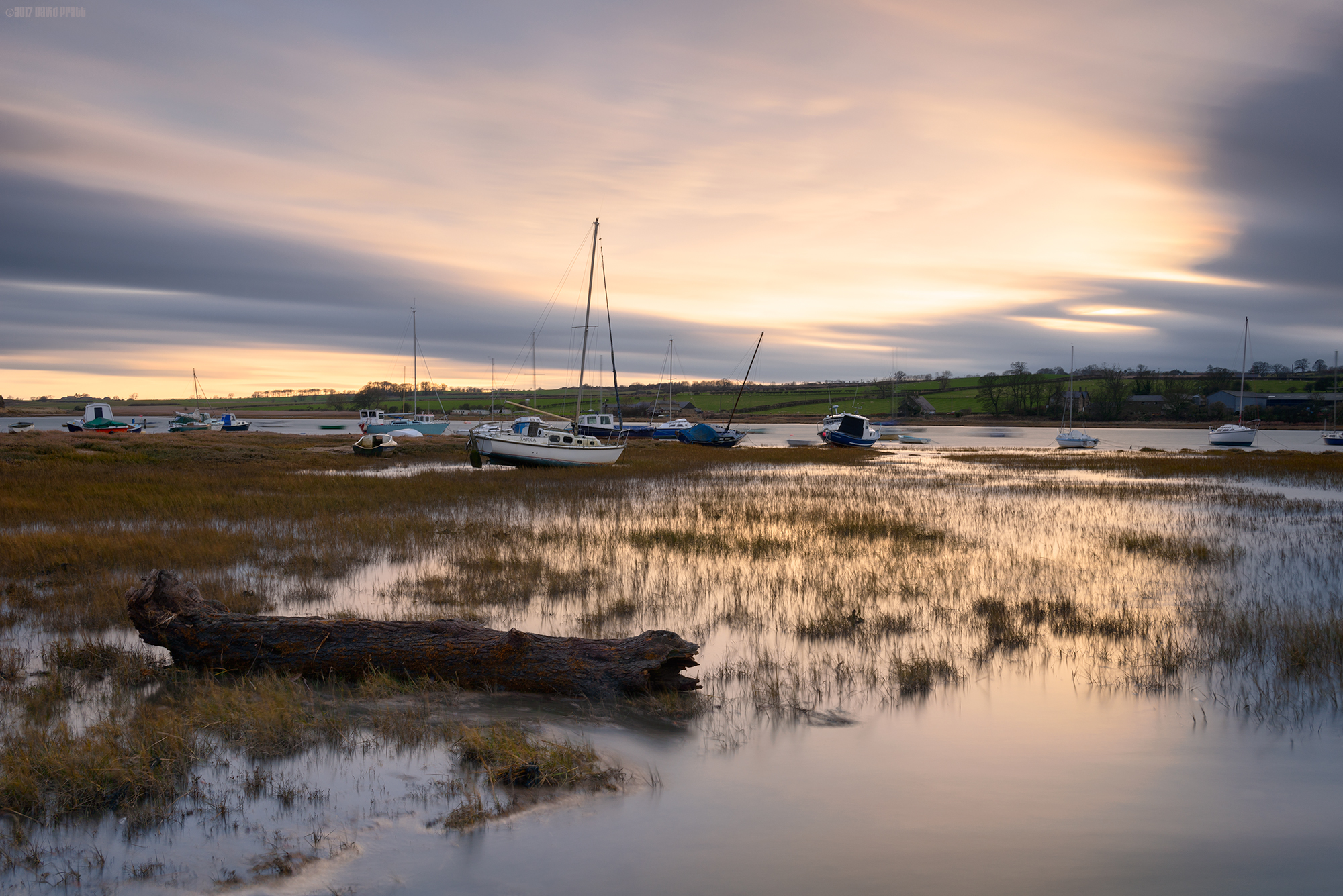 Twilight On The Aln Estuary