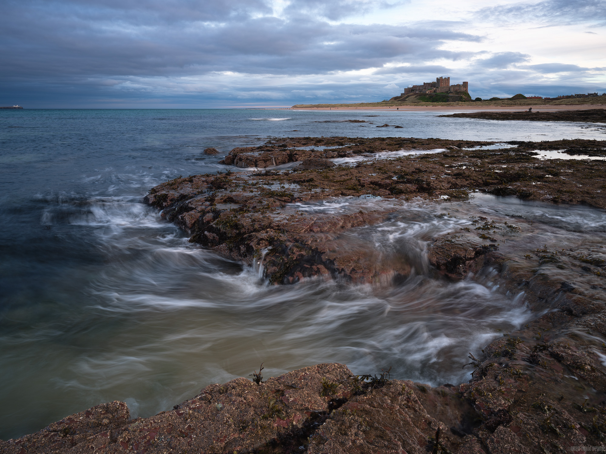 Clouds Breaking Over Bamburgh