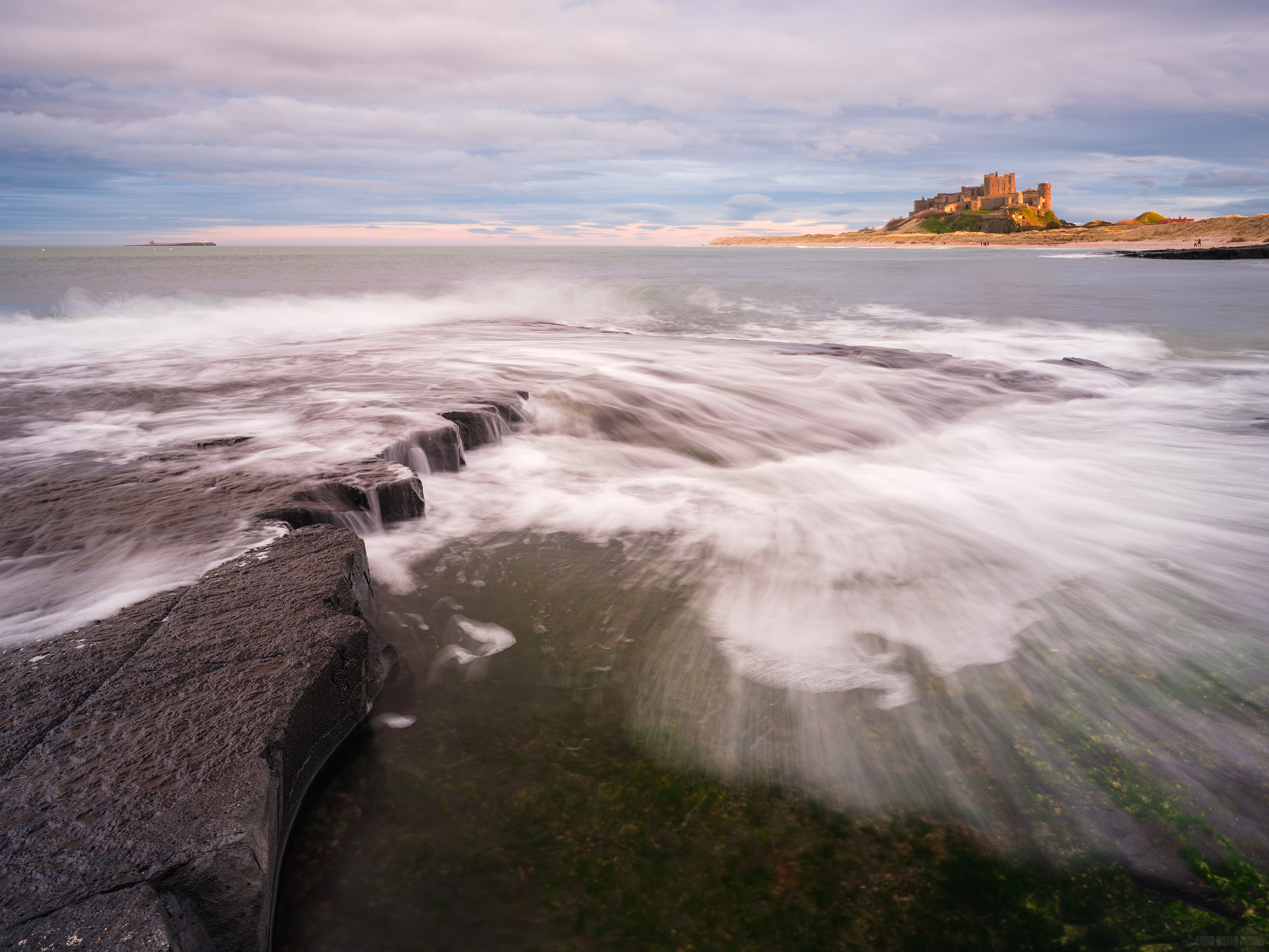 Castle Catching The Sun