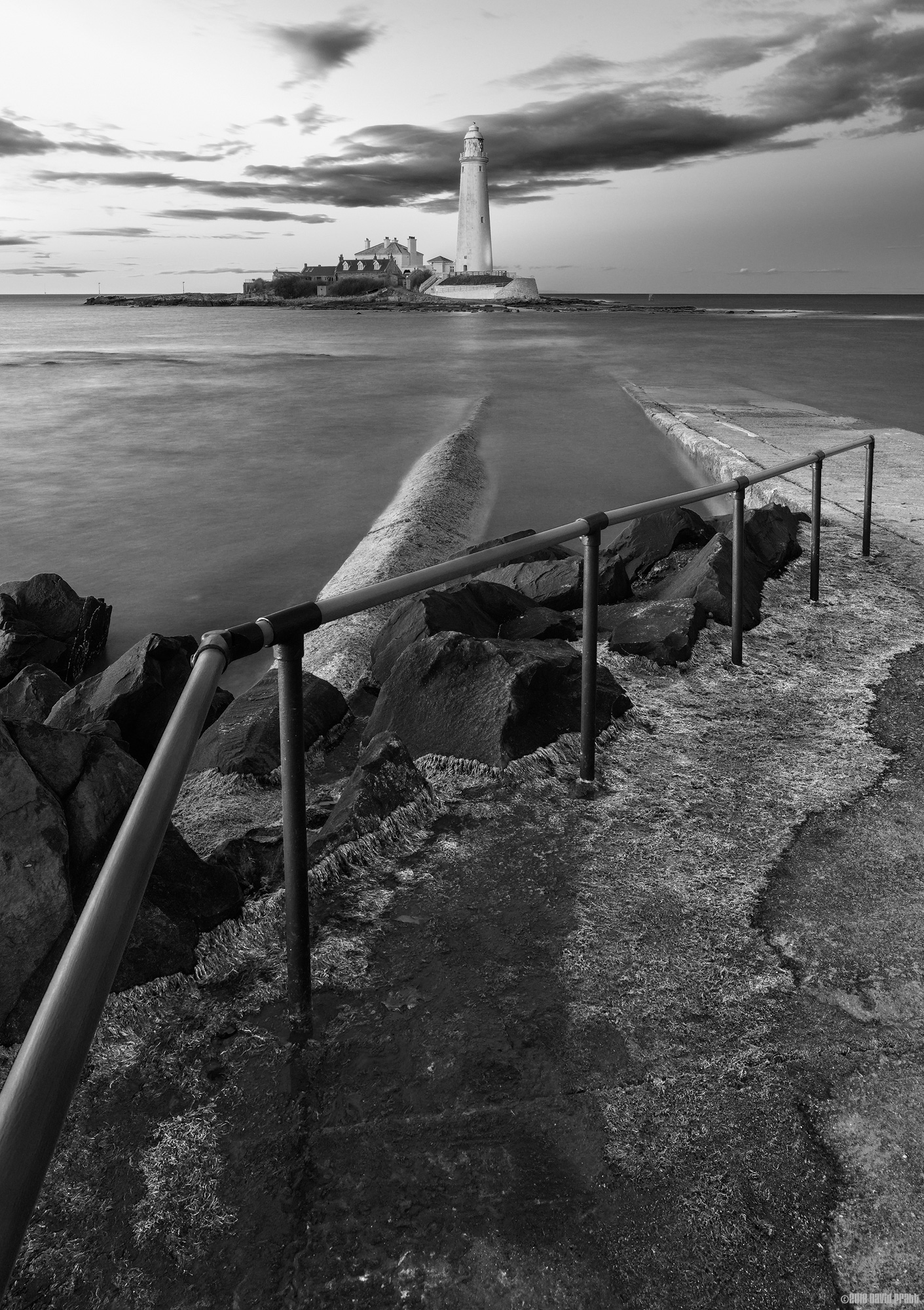 Behind The Iron Railing