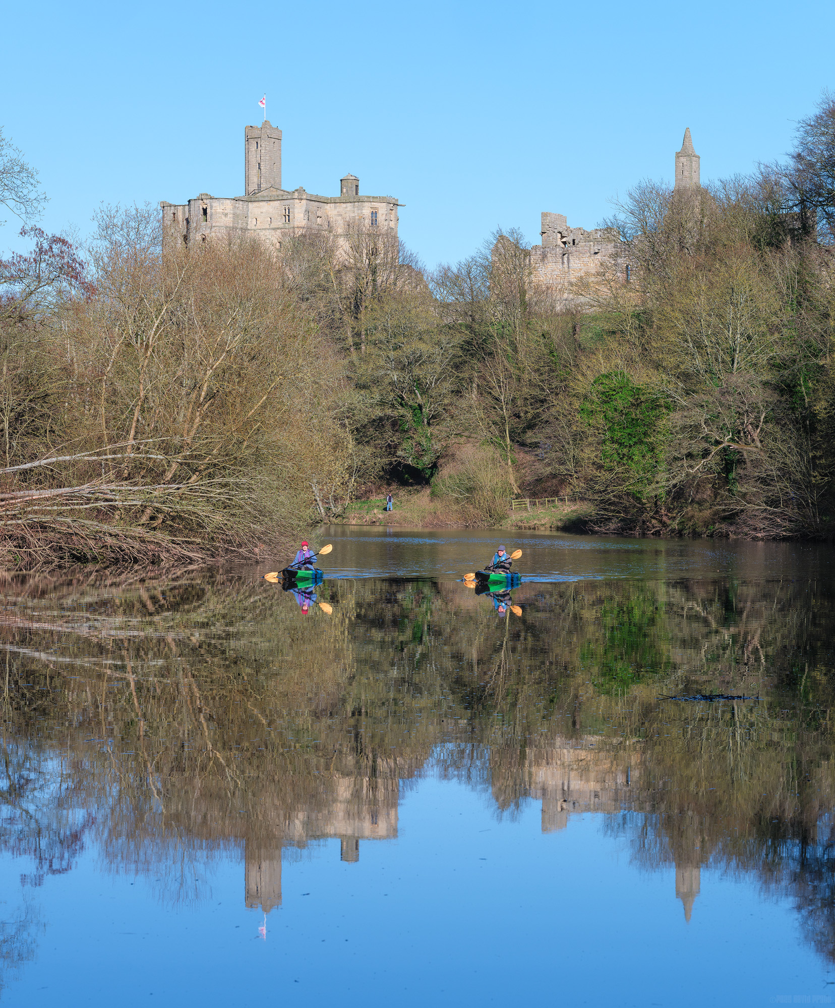 Paddling The Coquet