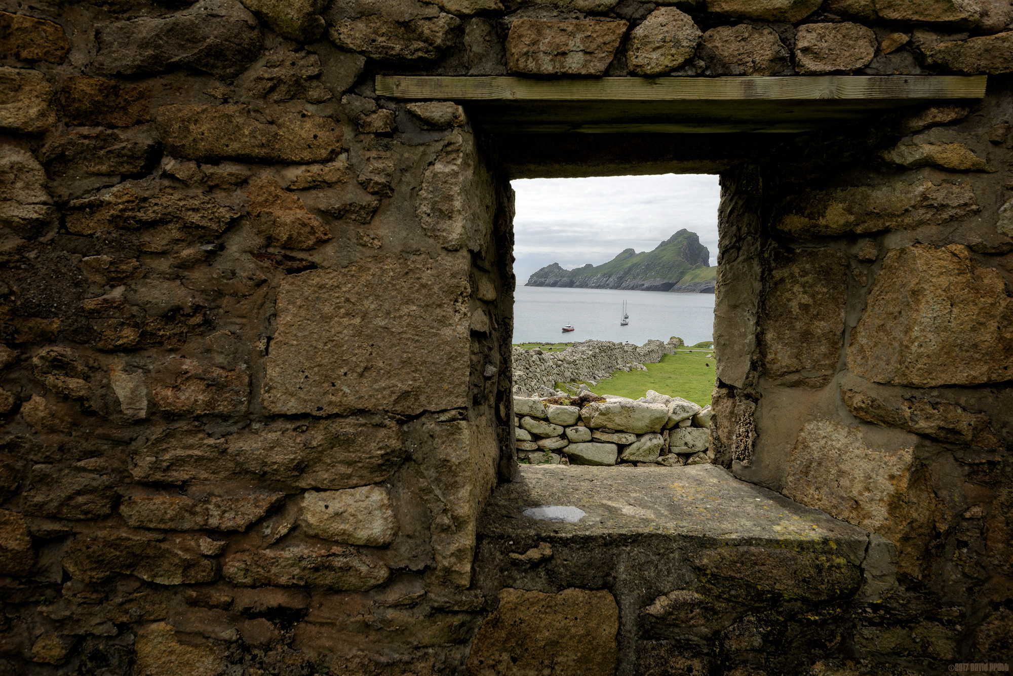 Watching The Boats In The Bay