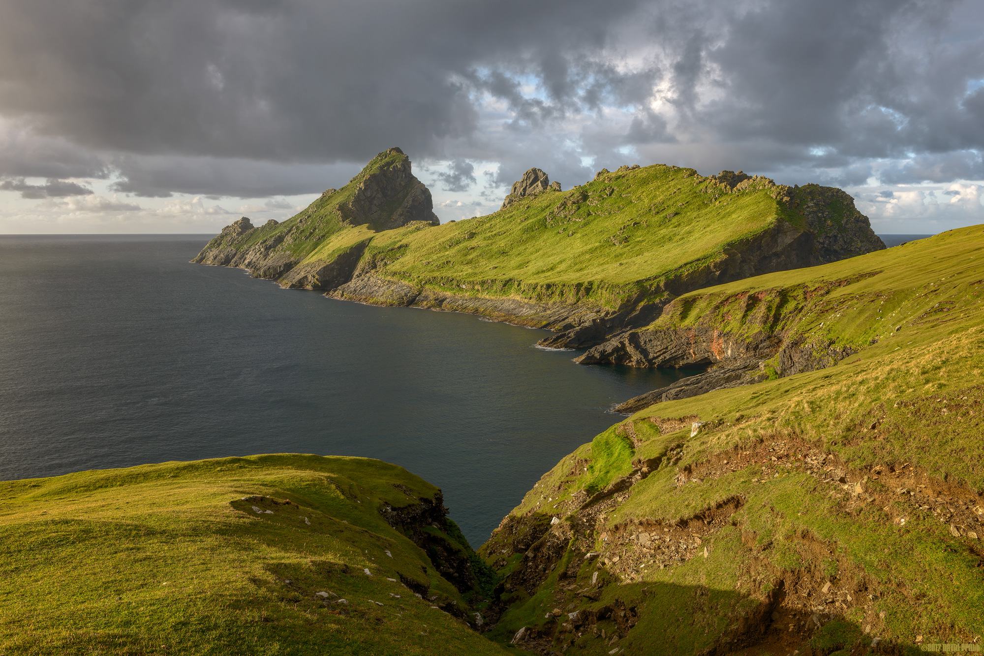 Early Morning Light Bathing Dun