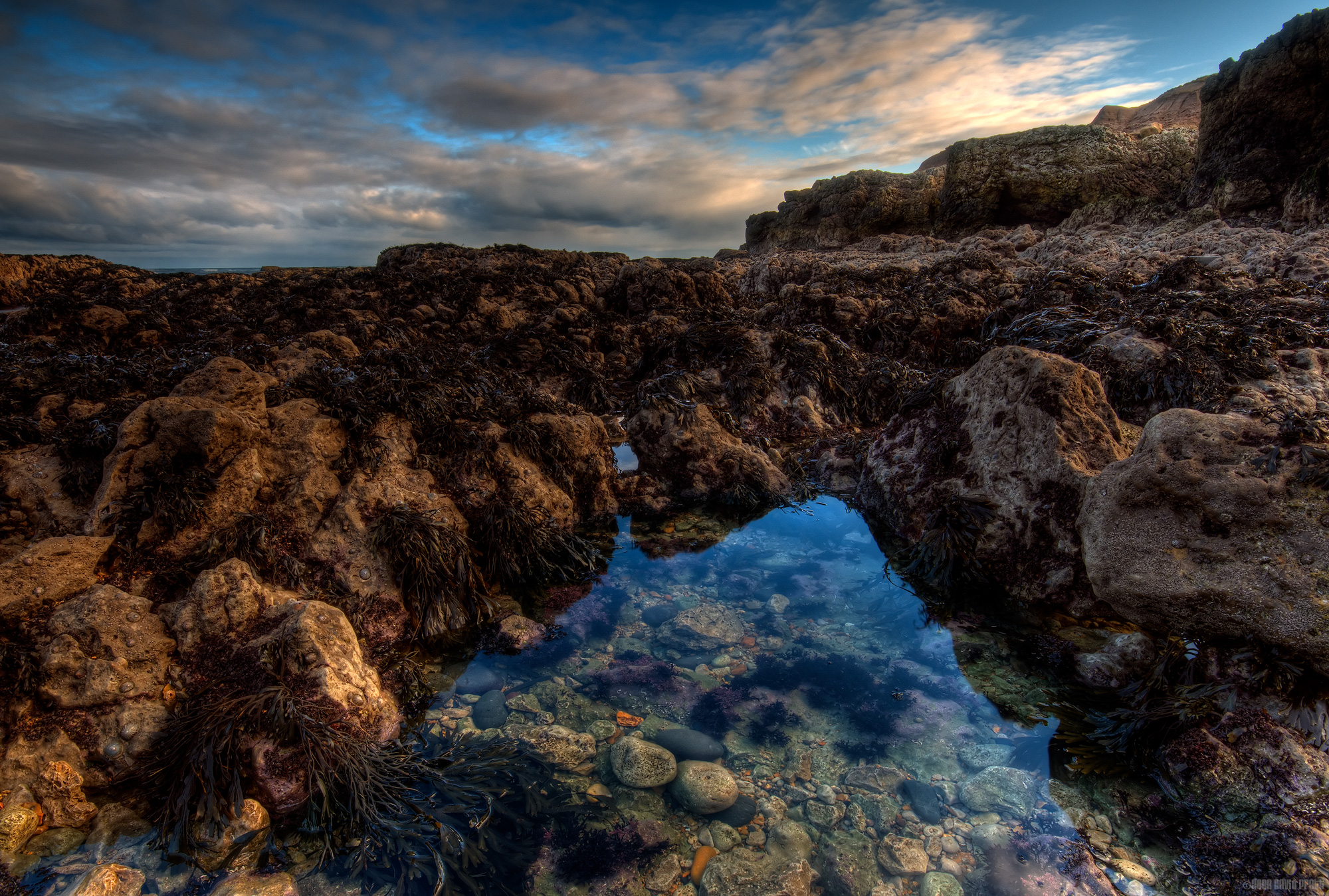 Crater Under The Cliffs
