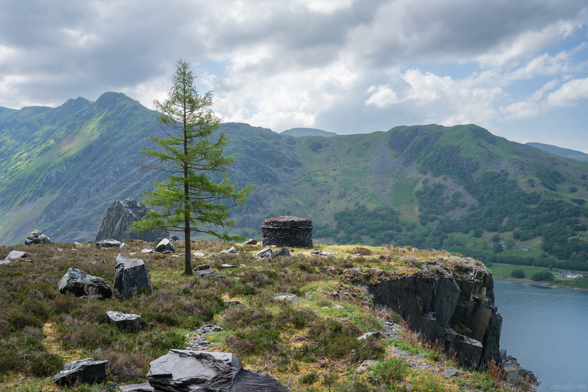 An Air Shaft With A View