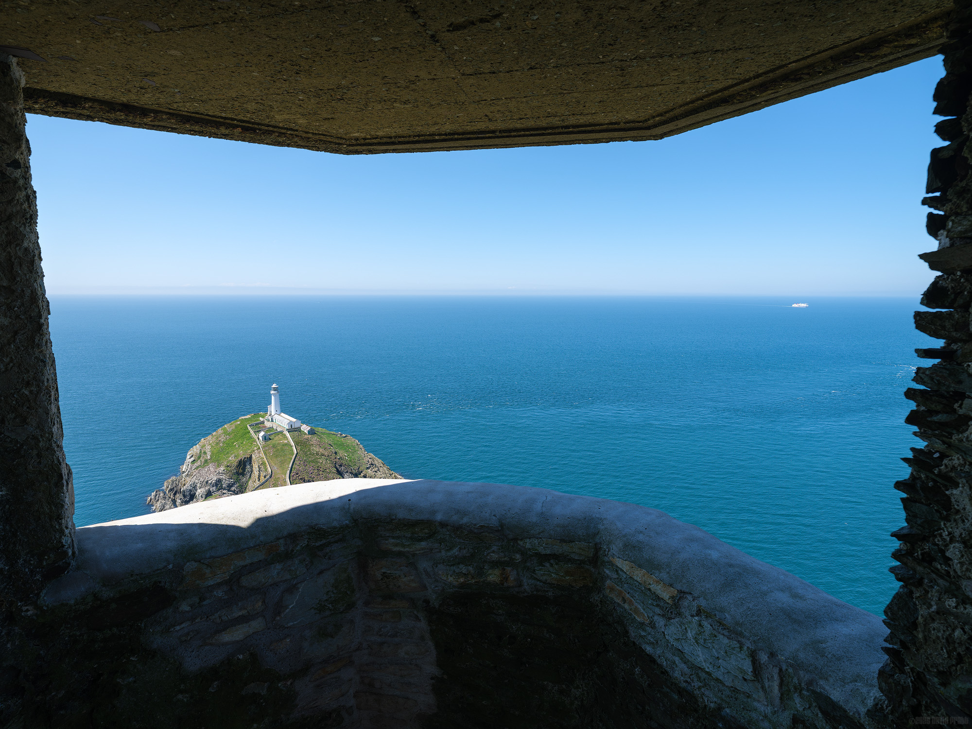 Looking Out Over The Irish Sea