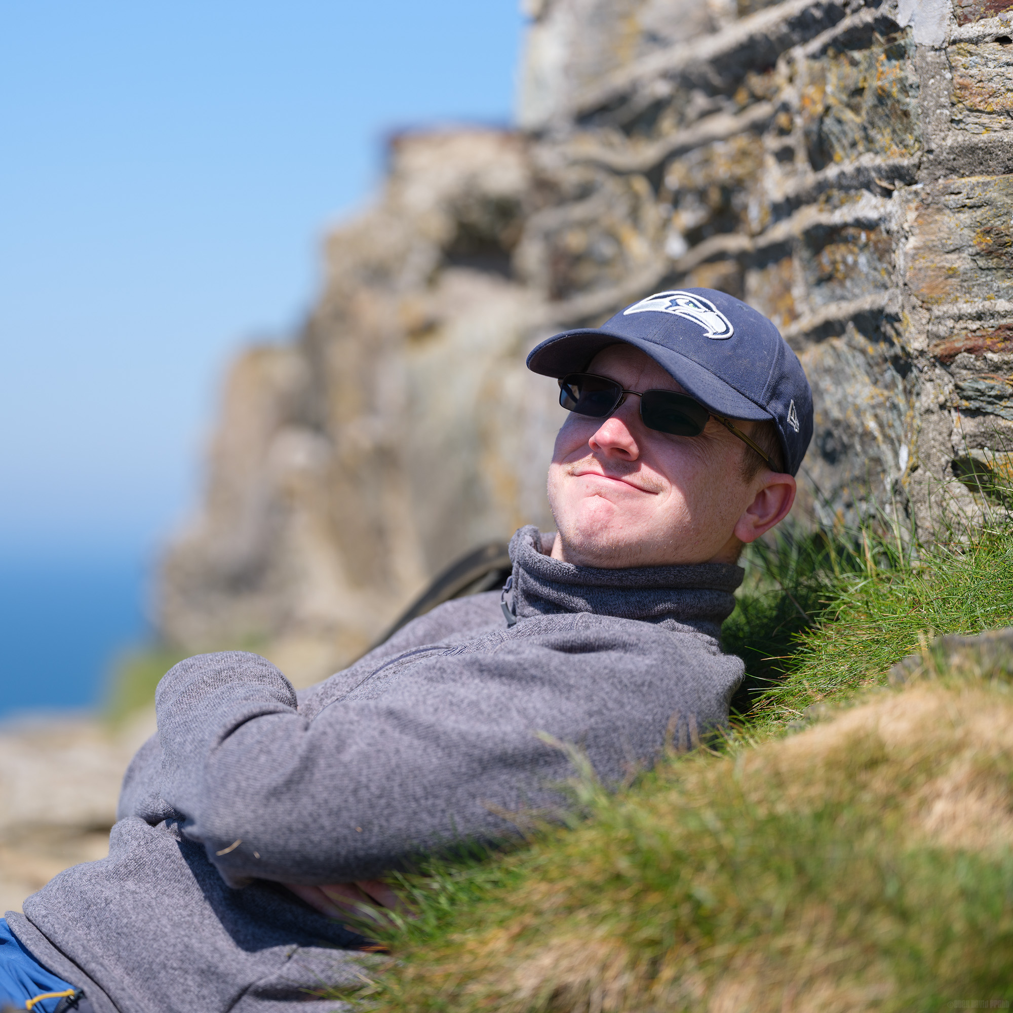 Enjoying Some Welsh Sun