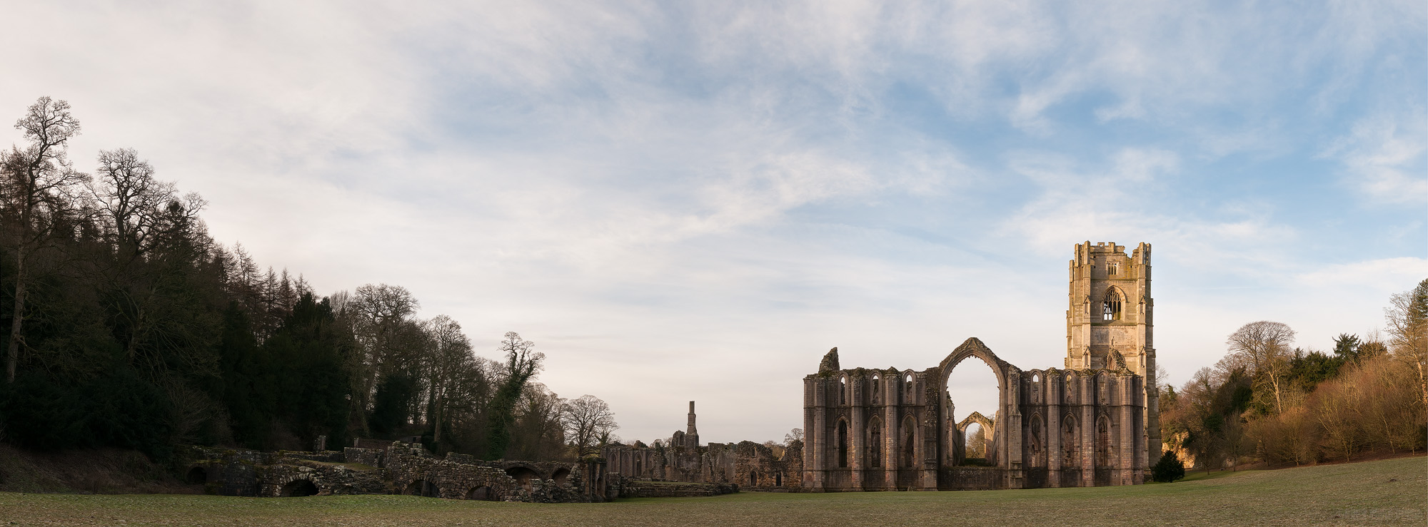 Early Morning Light On The Abbey