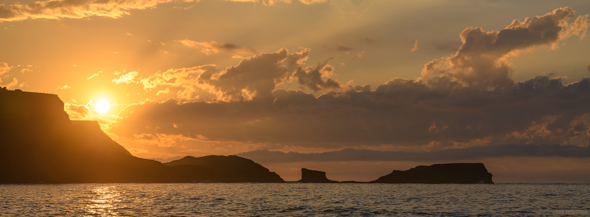Sunset Over Saltwick Nab