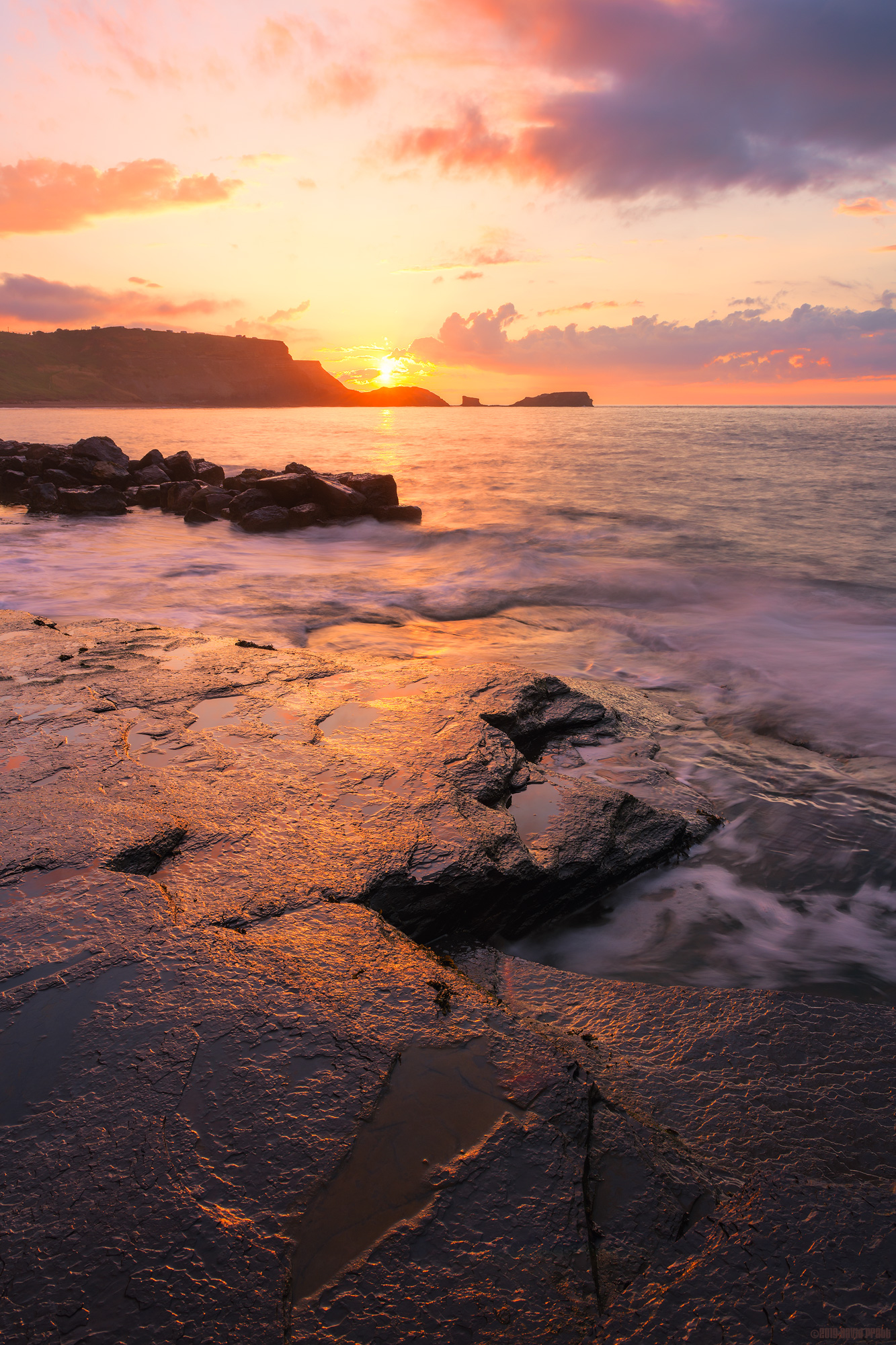 Saltwick Spring Sunset