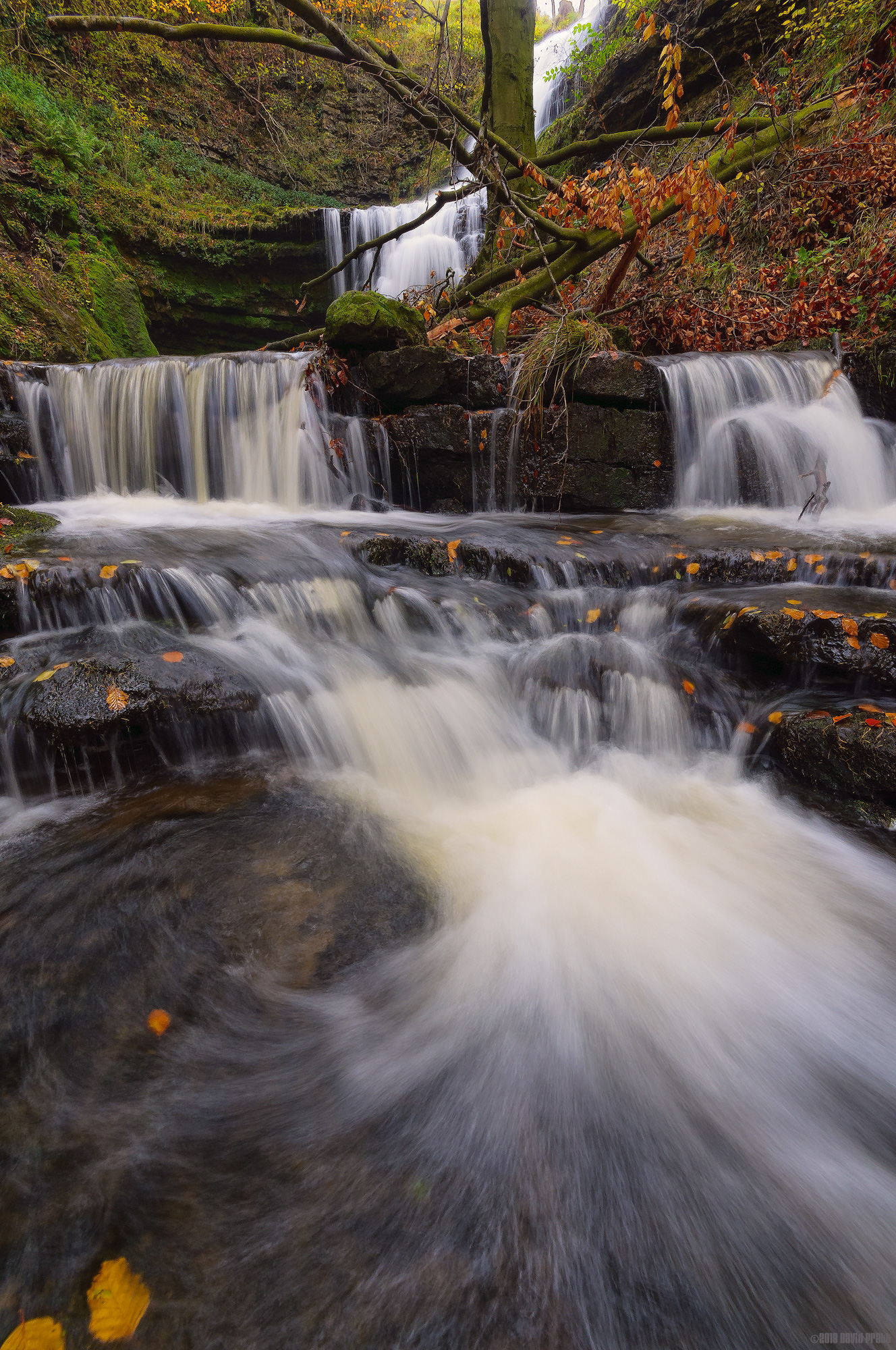 Under The Waterfall