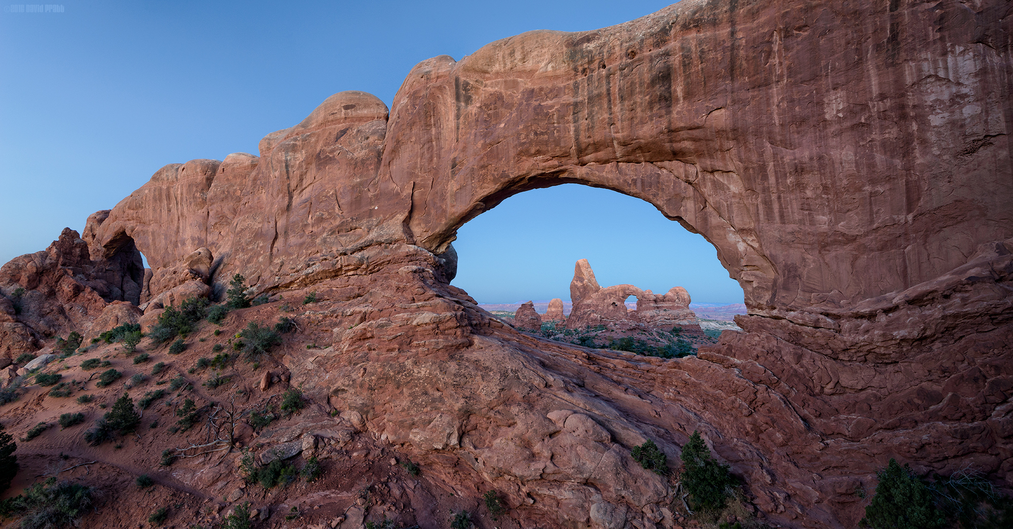 Sunrise Through North Window