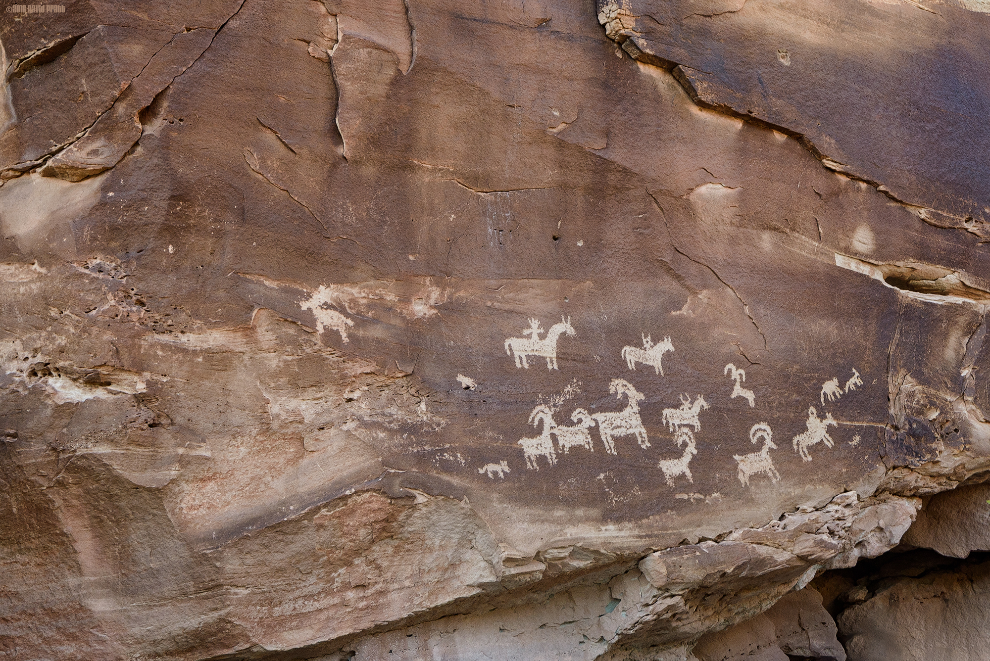 Ute Petroglyphs
