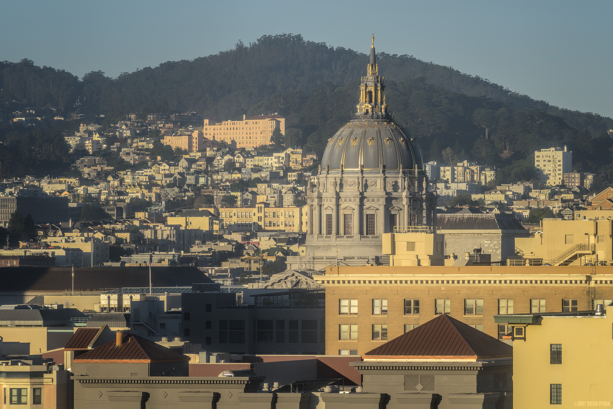 Early Morning Light Across The City