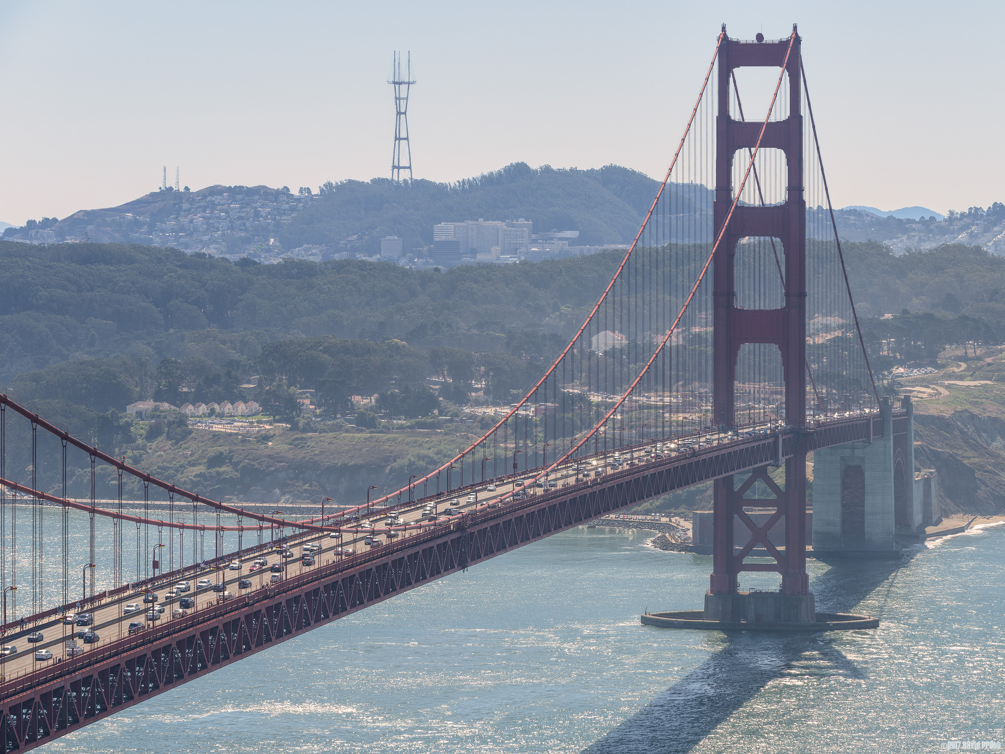 Standing Guard At The Narrows Of The Golden Gate