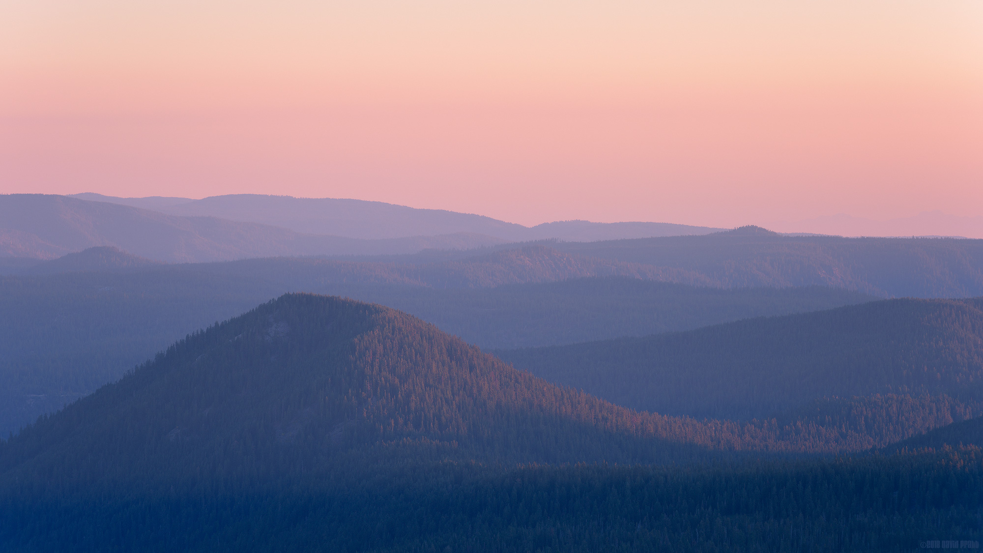 Bumpass Hell Sundown