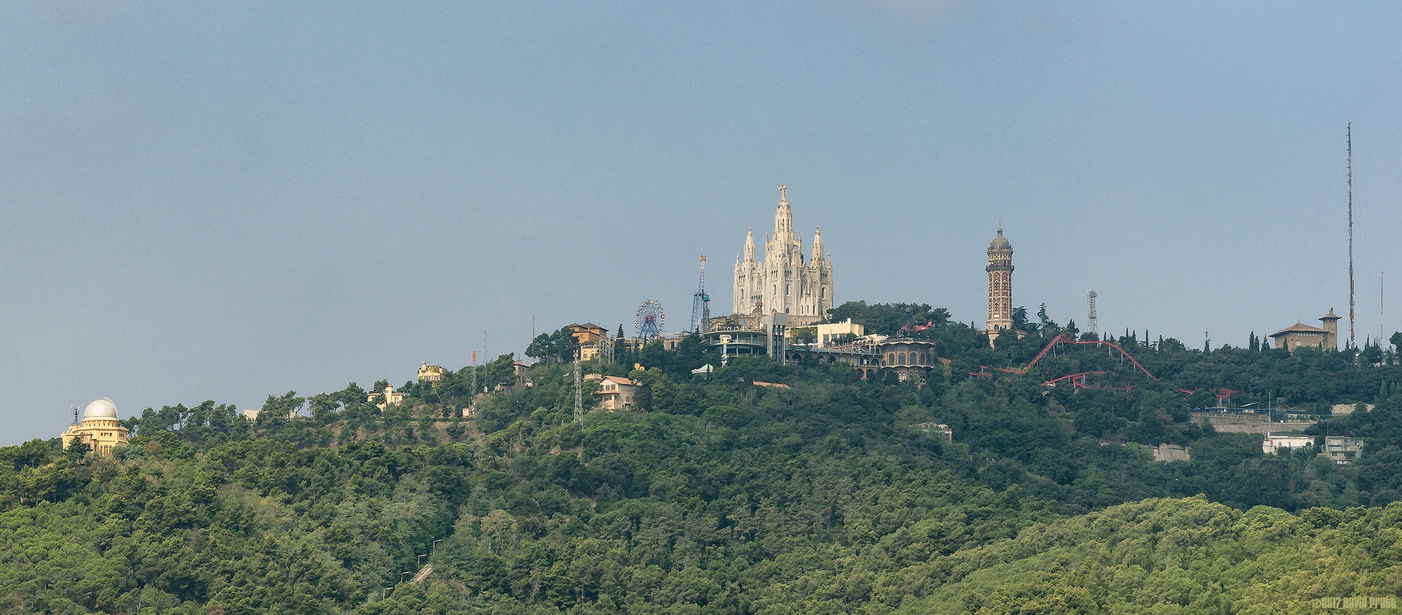 Looking Up To Tibidabo
