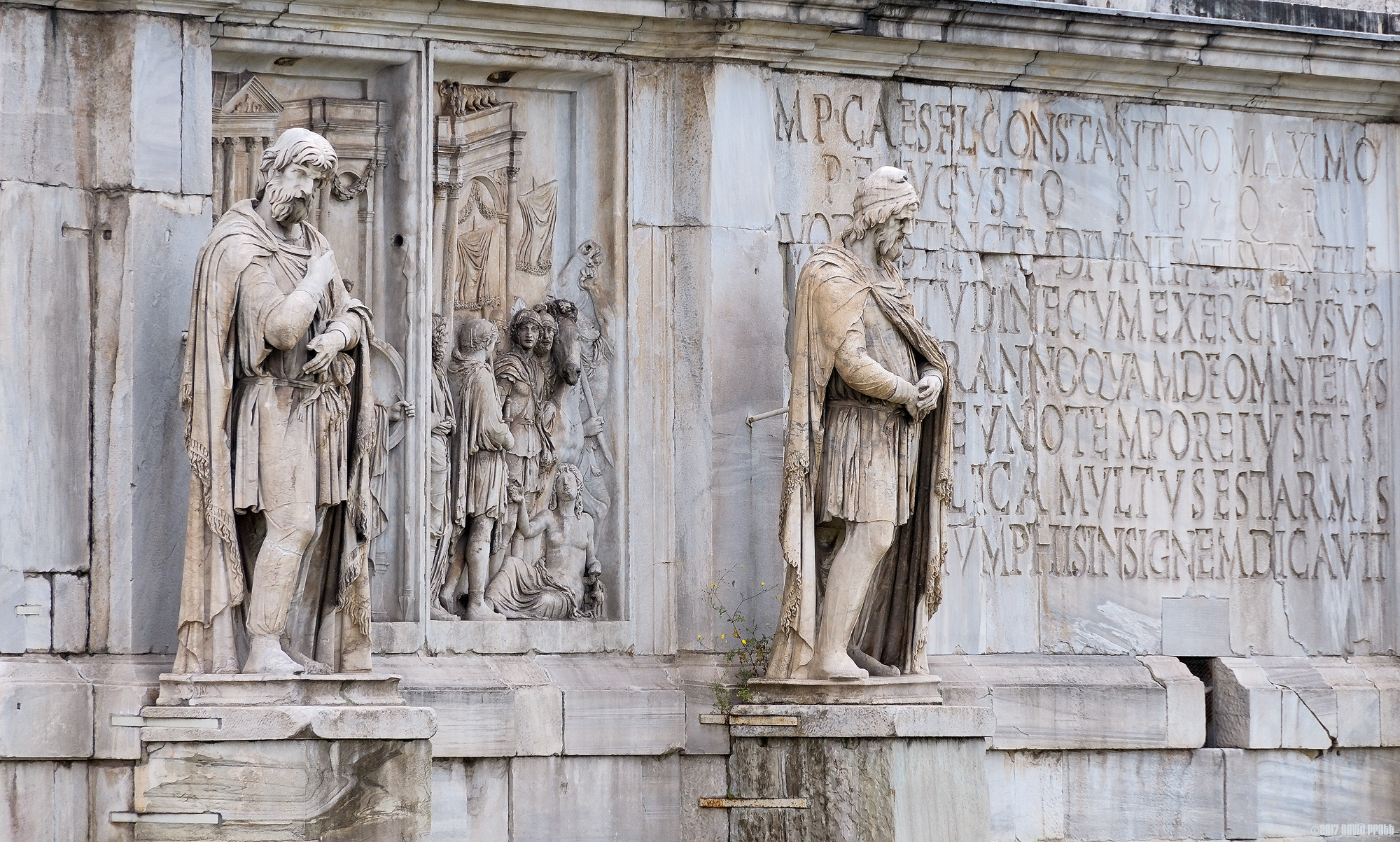 Arch of Constantine, North Side