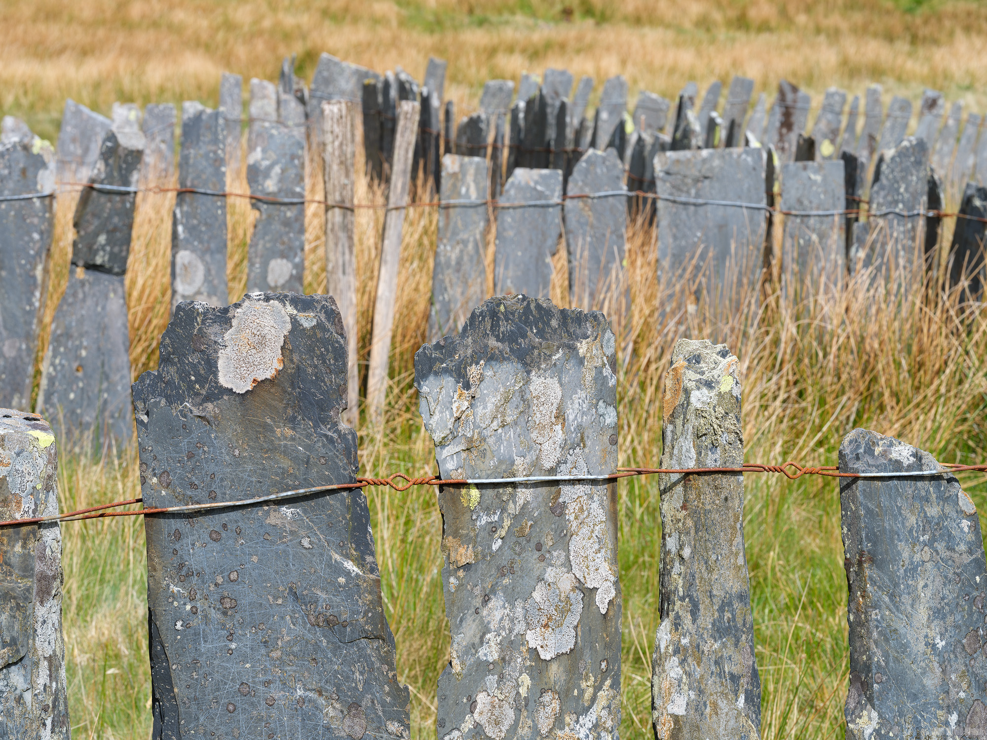 Slate and Steel Wire