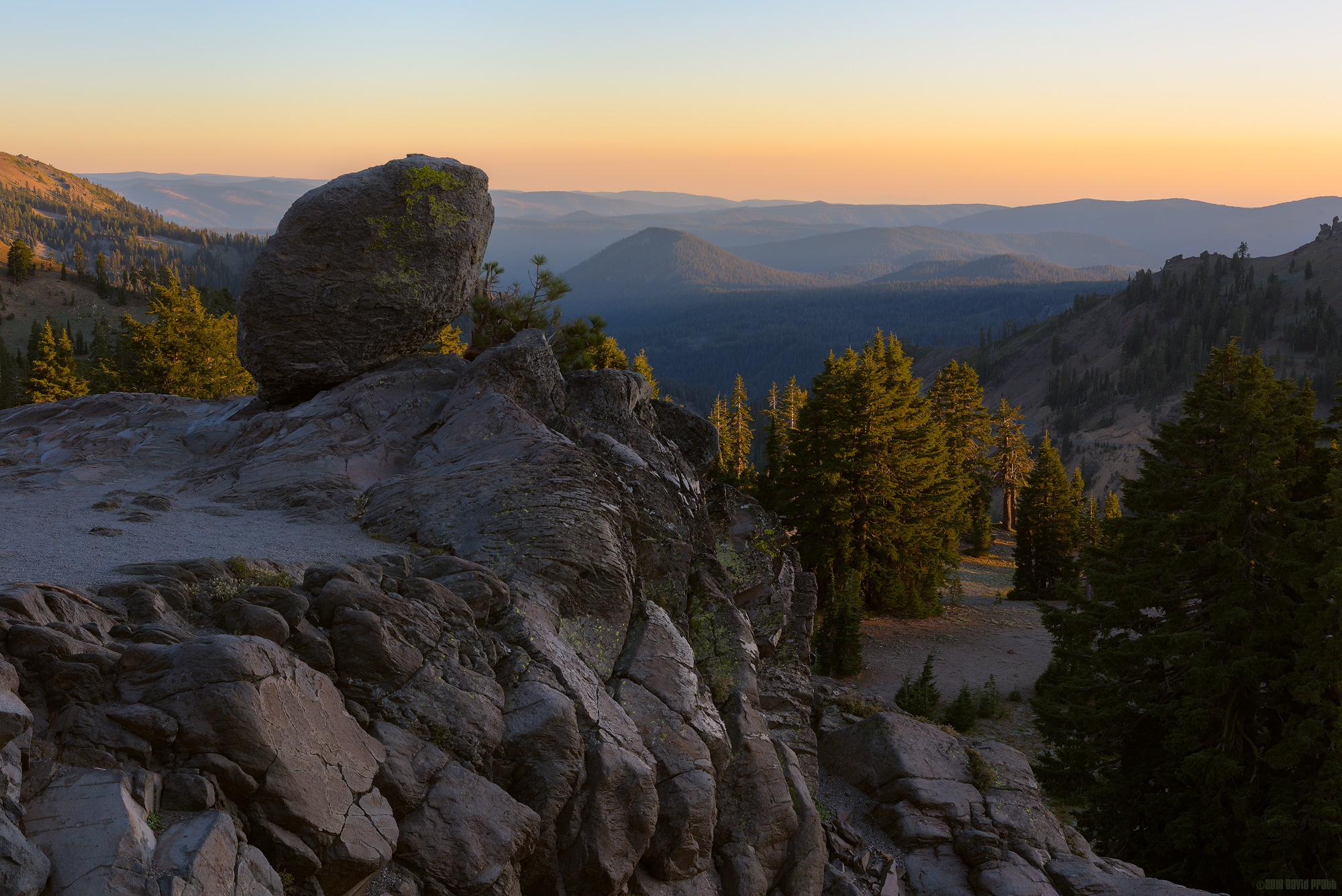 Last Light At Lassen