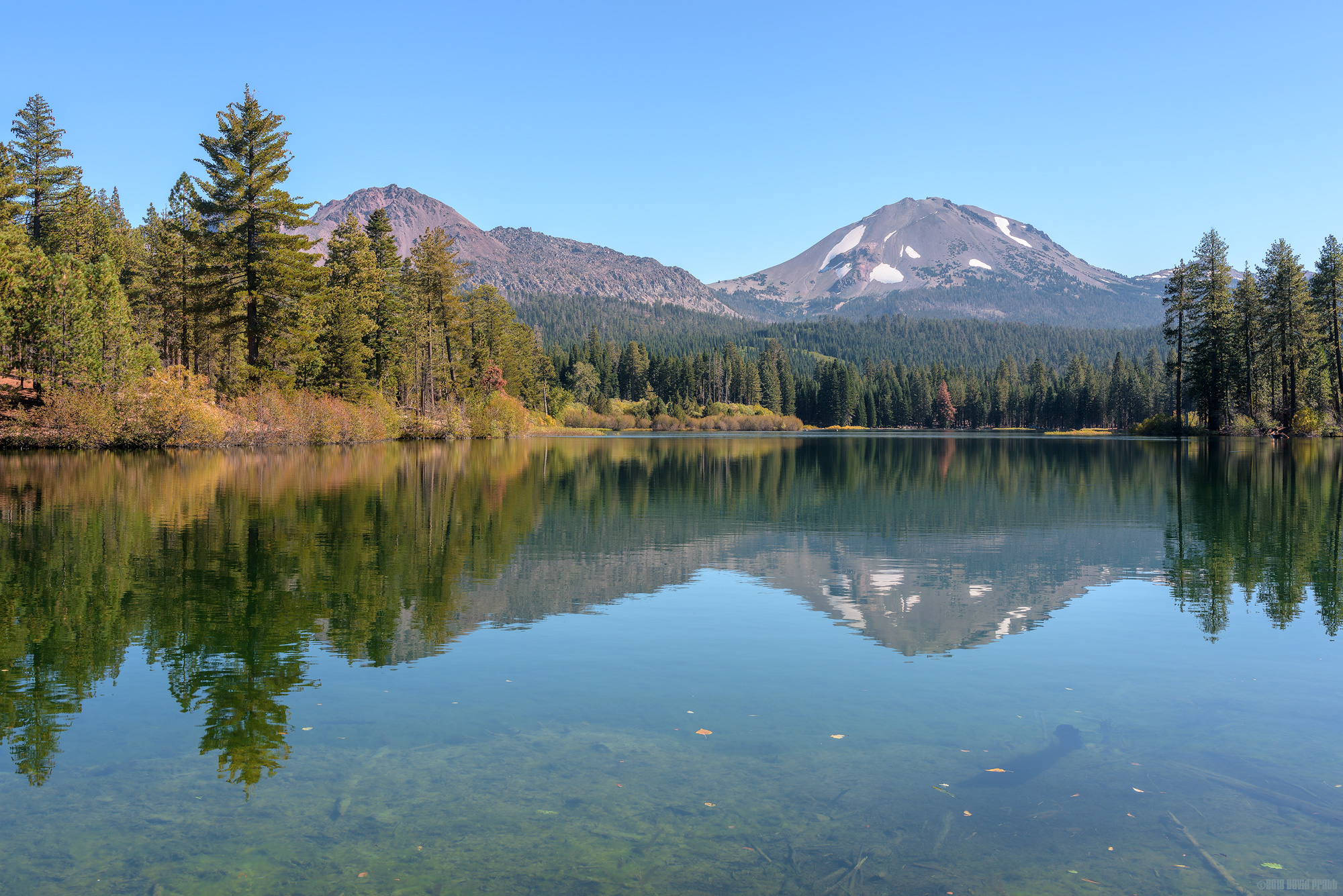 Chaos Crags and Lassen Peak