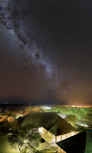 Okaukuejo and the Milky Way