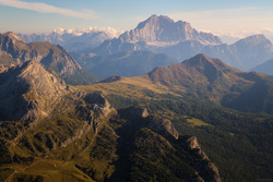 Monte Civetta Behind Col di Lana