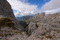 The View From Rifugio Paul Preuss