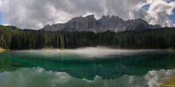 Fairytale Lake Of The Dolomites