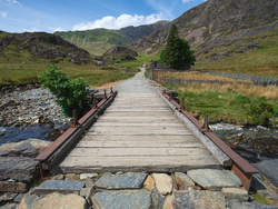 Over The Bridge To Plas Cwm Llan